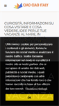 Mobile Screenshot of ciaociaoitaly.net